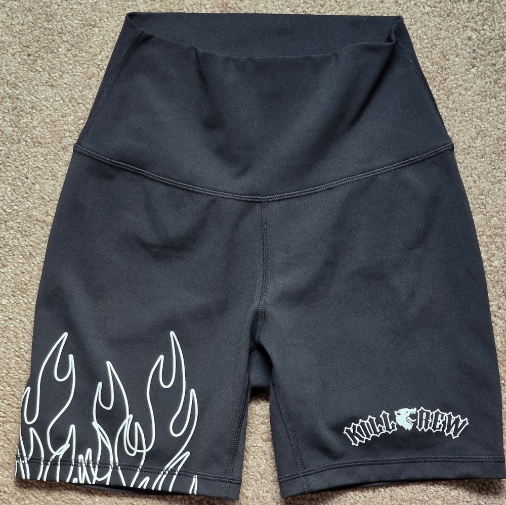 Kill Crew Gym Shorts Black Size Small